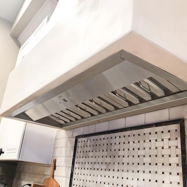 Akicon 36 in. 600 CFM Ducted Insert Range Hood in Stainless Steel NX-Hood  36 - The Home Depot