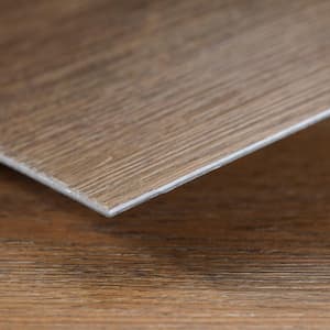 Mohawk (Sample) Basics Garnet Brown Flex Waterproof Wood Look Glue Down  Luxury Vinyl Plank in the Vinyl Flooring Samples department at