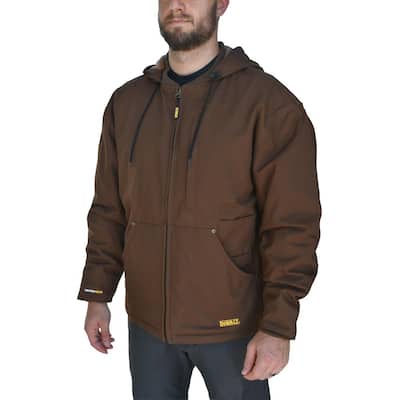 Men's Medium Heavy Duty 20-Volt MAX XR Lithium-Ion Tobacco Jacket Kit with 2.0 Ah Battery and Charger