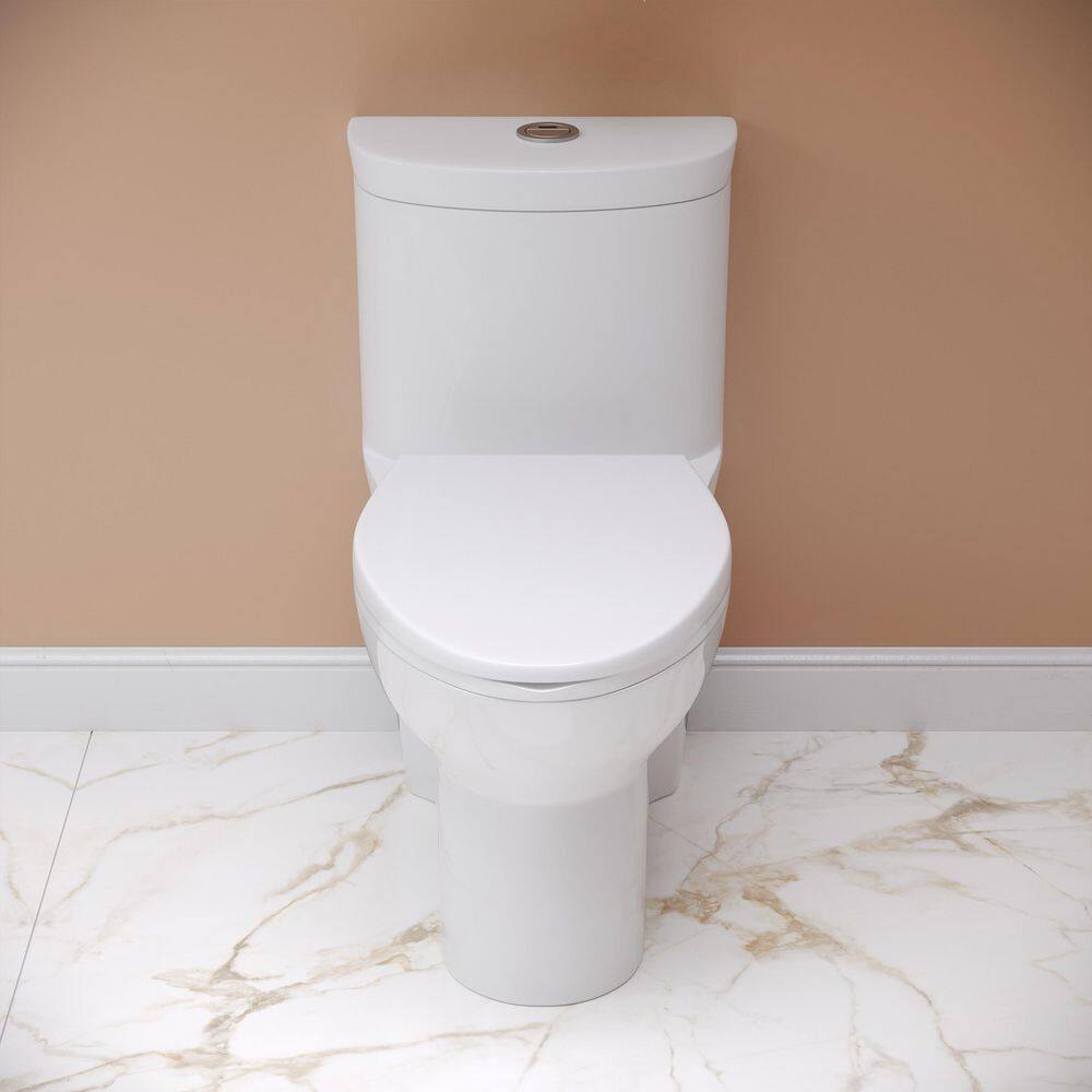 Swiss Madison Sublime 1piece 1.1/1.6 GPF Touchless Retrofit Dual Flush