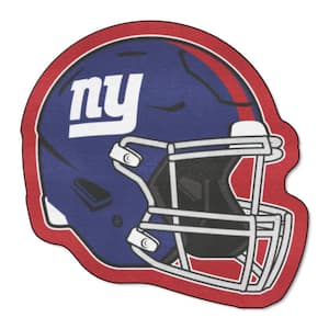 New York Giants Dark Blue 3 ft. x 2 ft. Mascot Helmet Area Rug