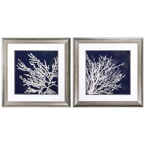 Victoria 28 in. x 28 in. Silver Gallery Frame (Set of 2)