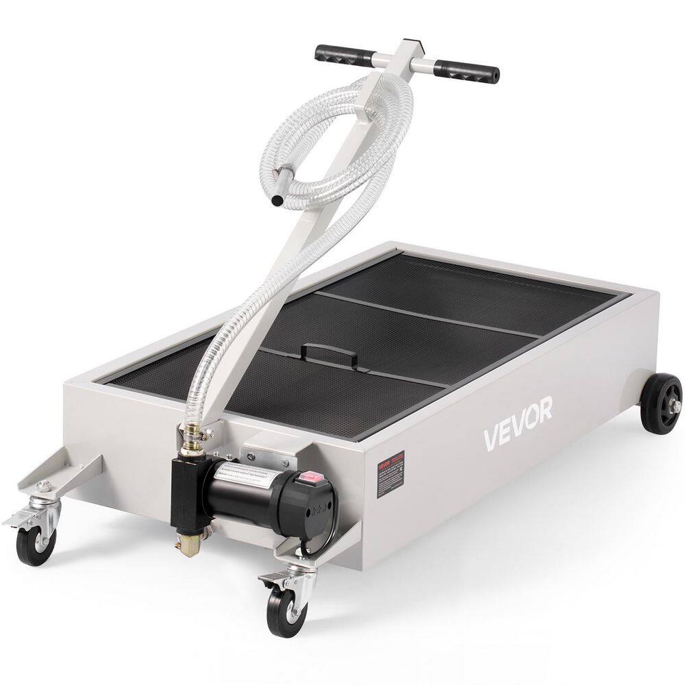 Low Profile Oil Drain Pan, 20 Gal. Capacity, Rolling Oil Drain Pan with Electric Pump, 7.2 ft. Hose & T Folding Handle price history on PriceWatchPro