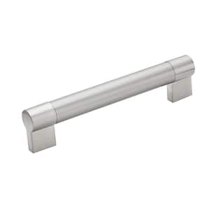 Moncalieri Collection 6 5/16 in. (160 mm) Brushed Nickel Modern Cabinet Bar Pull