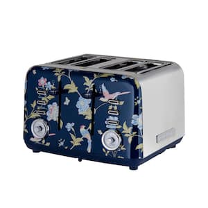 1500-Watt 4-Slice Toaster in Elveden Navy