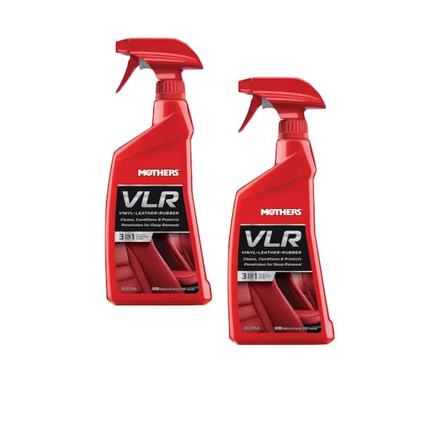 24 oz. VLR Vinyl, Leather and Rubber Care Cleaner and Protectant Spray  (2-Pack)