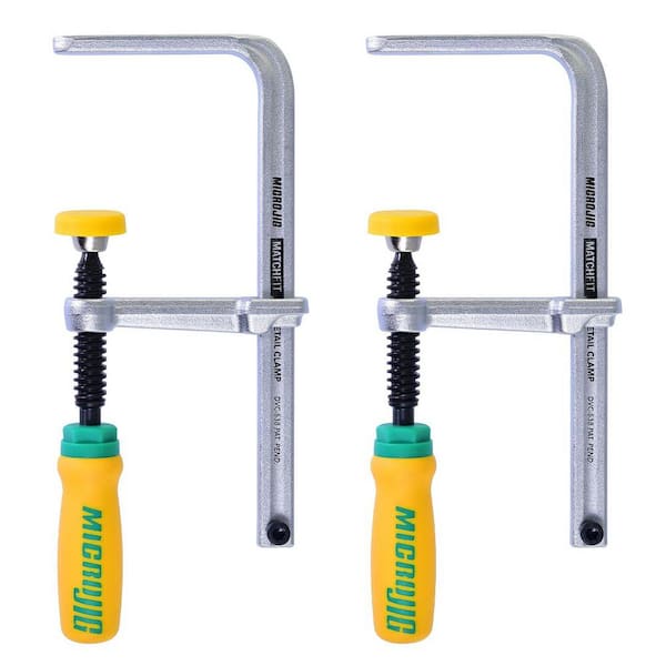 MATCHFIT Dovetail Clamps - Versatile, Track-Free Clamping System for Jigs, Fixtures, Benches and Custom Projects(2-Pack)