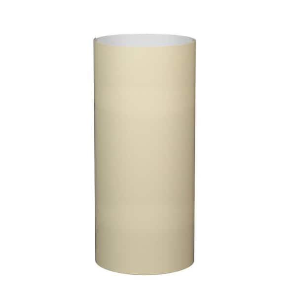 Amerimax Home Products 24 in. x 50 ft. Autumn Yellow over White Aluminum Trim Coil