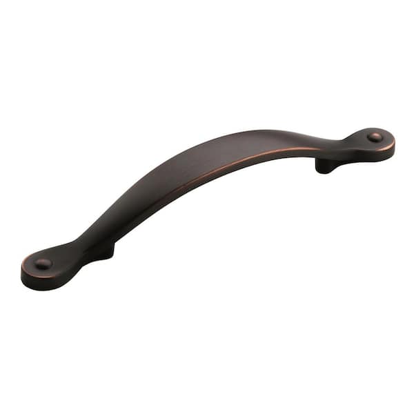 Amerock Inspirations 33/4 in (96 mm) OilRubbed Bronze Drawer Pull