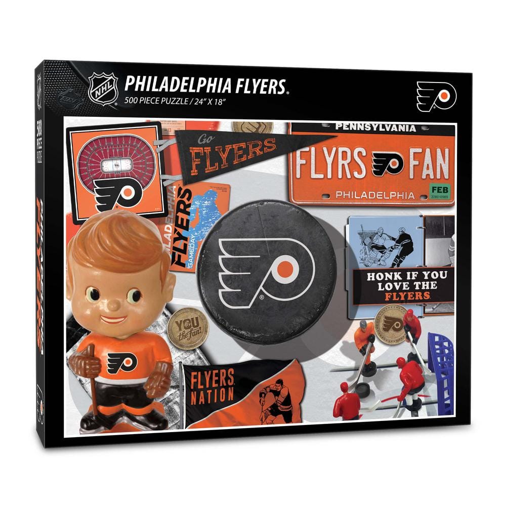 YouTheFan NHL Philadelphia Flyers Retro Puzzle (500-Pieces) 0951742 ...