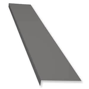 Classic Series 11 in. x 84 in. Gray Powder Coated Painted Steel Foundation Plate for Cellar Door