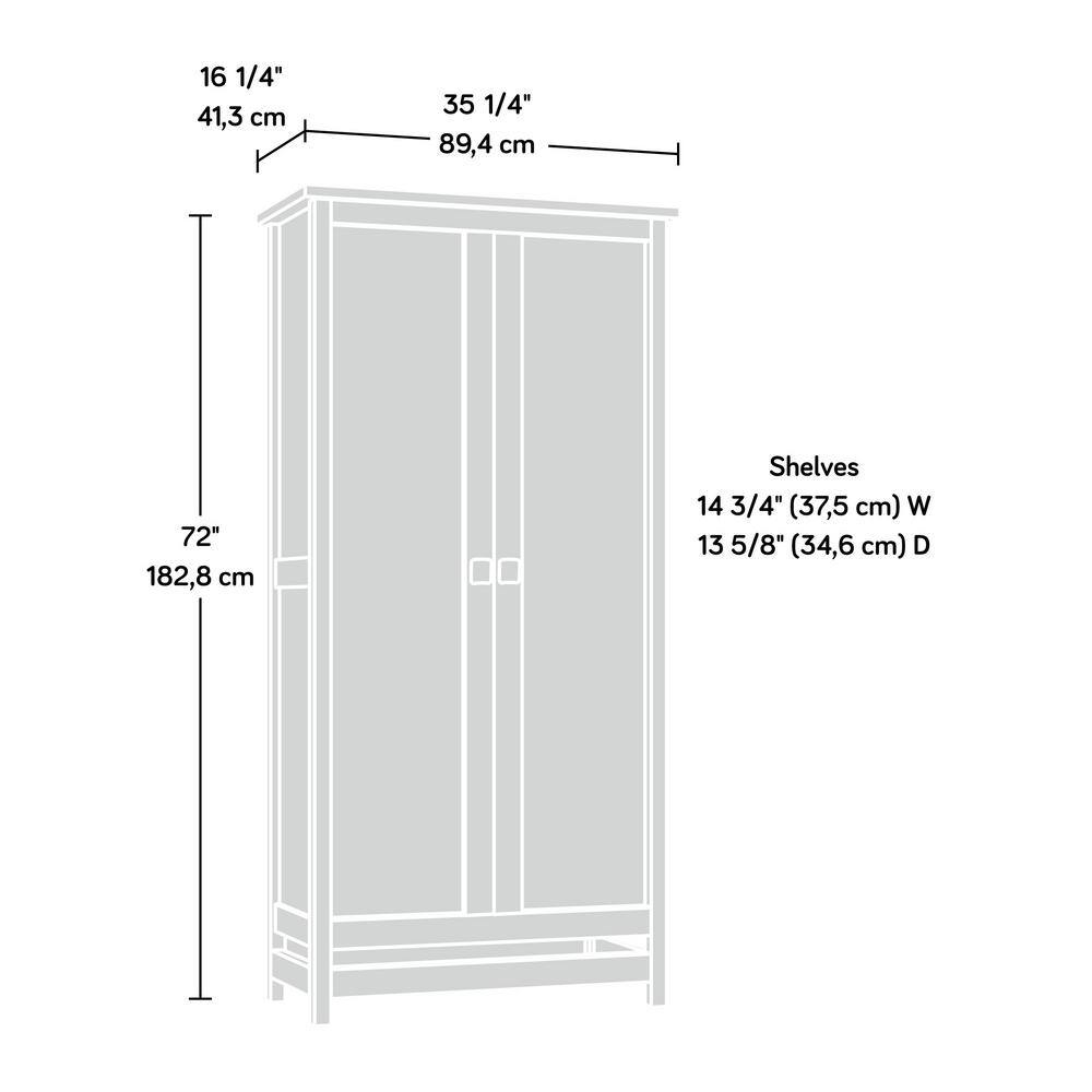 Sindoori Mango Freestanding Office Cupboard with Adjustable Shelving
