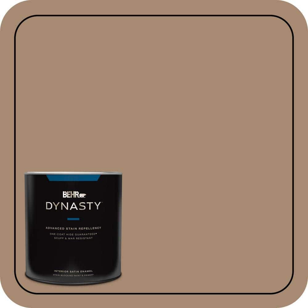 1 qt. #N260-5 Distant Land One-Coat Hide Satin Enamel Stain-Blocking Interior Paint and Primer price history on PriceWatchPro