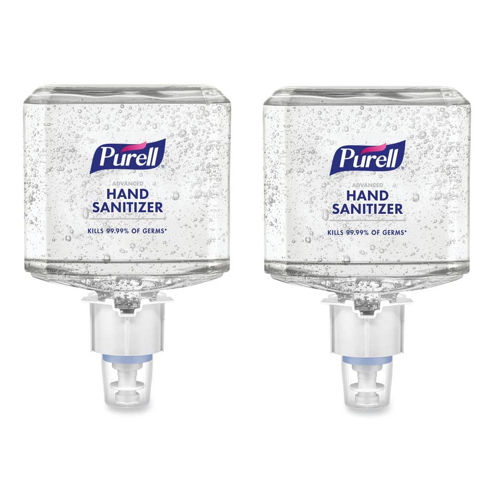 Purell 1200 mL Clean Scent Advanced Gel Commercial Hand Sanitizer Refill, For ES6 Dispensers (2-Pack) -  GOJ646302