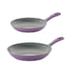 Tramontina 2-Piece Purple Aluminum Induction Frying Pan Set 80110/041DS -  The Home Depot