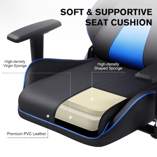 Widen and Increase Computer Chair Latex Seat Cushion Esports Chair  Sedentary Comfort Gaming Chair Ergonomics - AliExpress