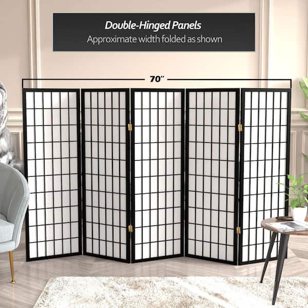 リンゴりら専用　Coleman Mesh Screen for Party Sh Red Lantern 4 ft. Short Window Pane Shoji Screen - Black - 5