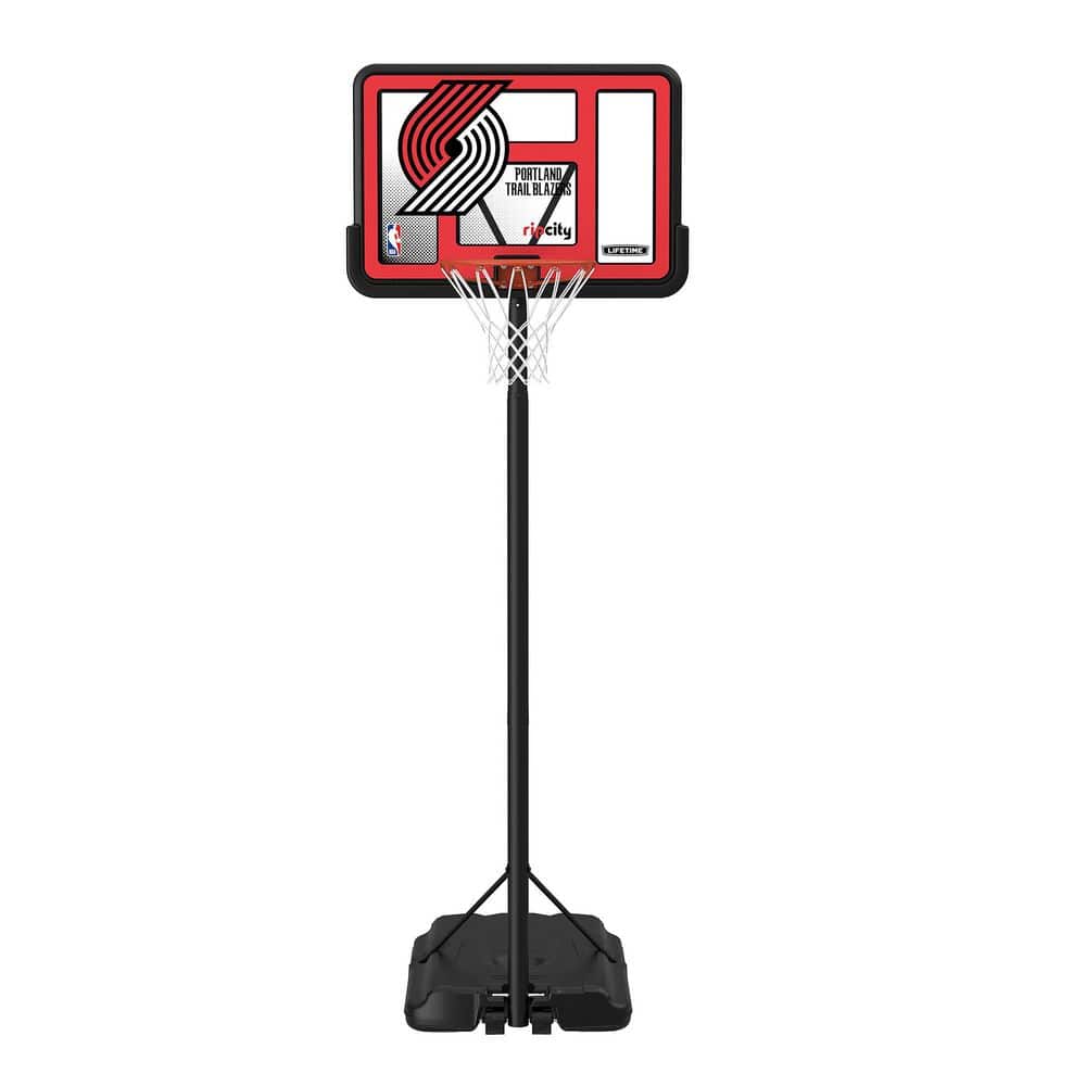 Lifetime NBA Portland Trail Blazers 44 in. Portable Basketball