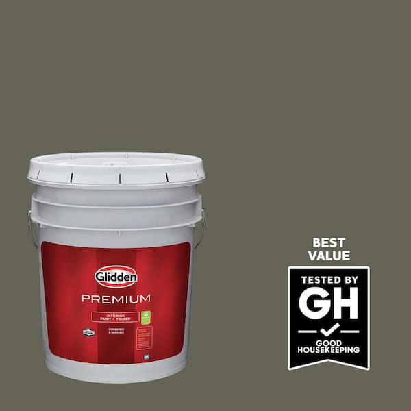 Glidden Premium 5 gal. PPG1029-7 Plunge Pool Flat Interior Latex Paint