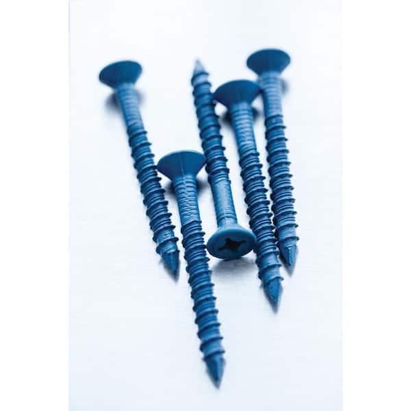 400 Viti Testa Piatta Phillips Per Calcestruzzo – 3/16 X 1-1/4 – Tapcon USA – US Anchor - Foto 3