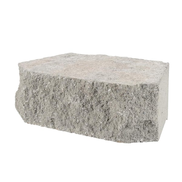 Pavestone 4 in. x 11.75 in. x 6.75 in. Pewter Concrete Retaining Wall Block (144 Pcs. / 46.5 sq. ft. / Pallet)