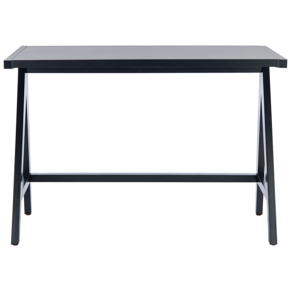Ripley Black Mahogany Writing Desk with Drawer
