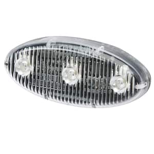 Self-Adhesive Oval Clear Strobe Light