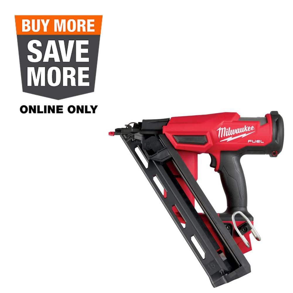 Milwaukee M18 FUEL 18-Volt Lithium-Ion Brushless Cordless Gen II 15-Gauge Angled Finish Nailer (Tool-Only) 2839-20