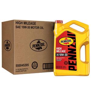 High Mileage SAE 10W-30 Synthetic Blend Motor Oil 5 Qt.