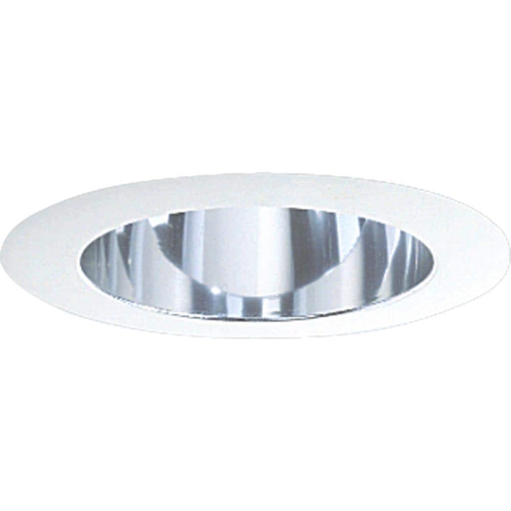 5 in. Clear Alzak Recessed Deep Cone Trim