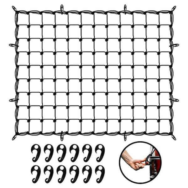 50 in. x 36 in. Heavy-Duty Bungee Net, Stretches to 100 in. x 75 in.