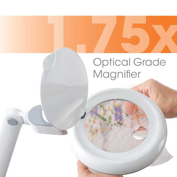 OttLite 5 LED Magnifier with Clip & Stand