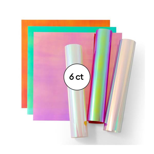 Cricut Holographic Iron-On Ultimate Sampler (6 ct)