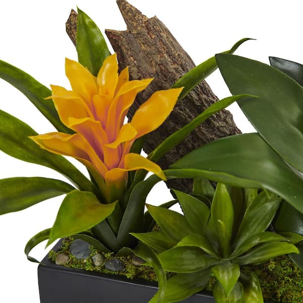 Dendrobium Orchid Artificial Tabletop Plant