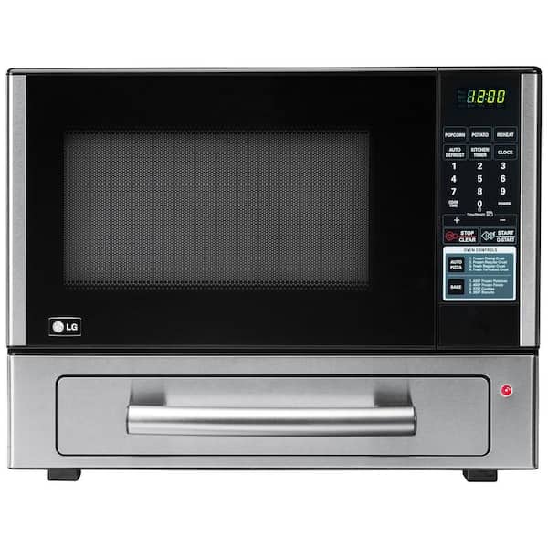LG 1.1 cu. ft. Countertop Microwave/Pizza Oven in Stainless Steel