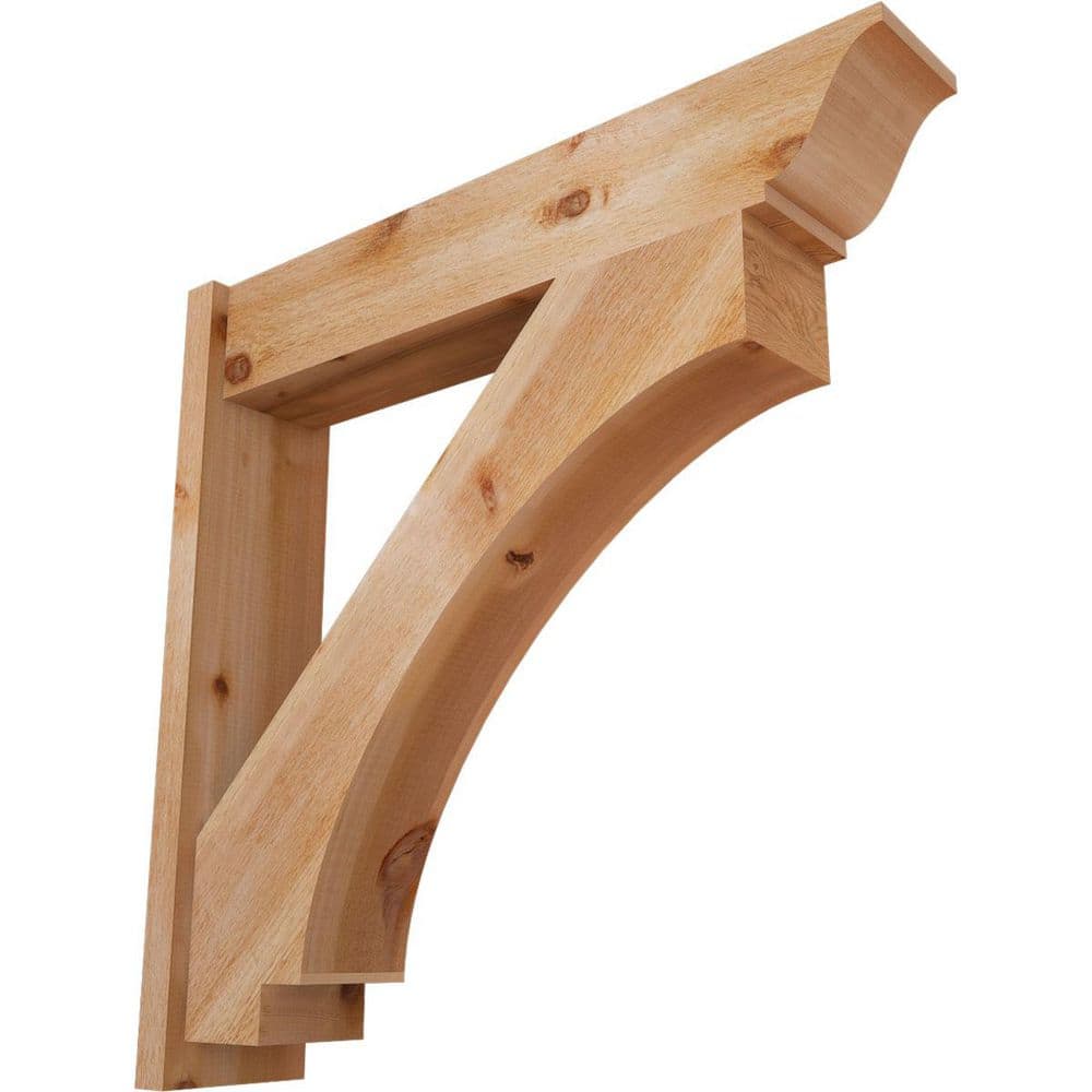 8 in. x 38 in. x 38 in. Western Red Cedar Imperial Traditional Rough Sawn Outlooker price history on PriceWatchPro