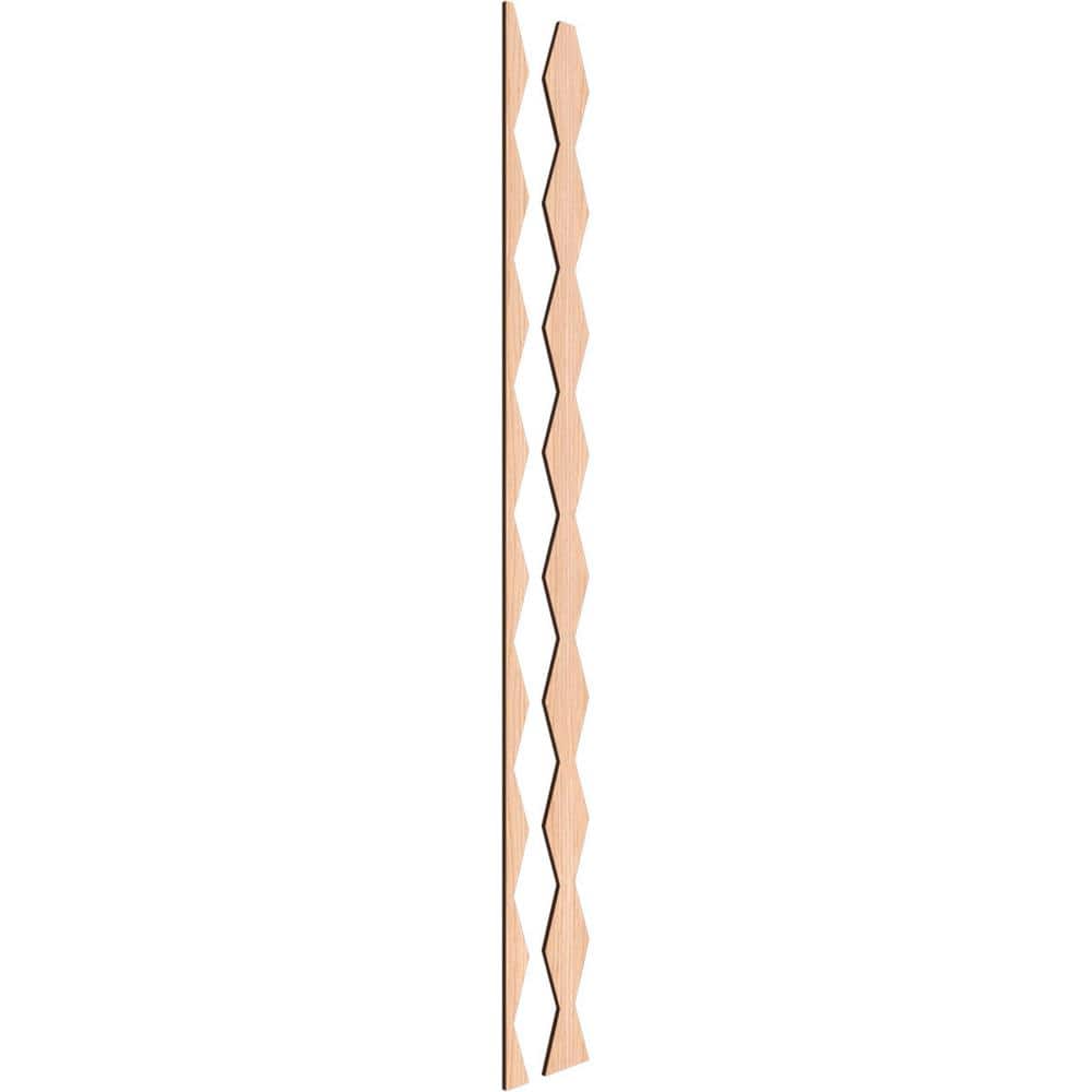 Cimarron 47" Hickory Wood Slat Wall Panel Kit