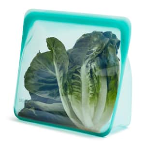 104 oz. Stand-Up Mega Silicon Food Storage Bag in Aqua