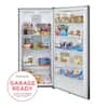 Frigidaire FFUE2024AW 33 Inch Freestanding Upright Freezer with 20 Cu. Ft.  Capacity, EvenTemp™ Cooling, Freeze Boost, Adjustable Glass Shelves, LED  Lighting, Door/Temperature Alarms, Sabbath Mode, and ENERGY STAR Certified:  White