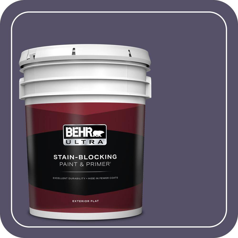 5 gal. #650F-7 Violet Eclipse Flat Exterior Paint & Primer price history on PriceWatchPro