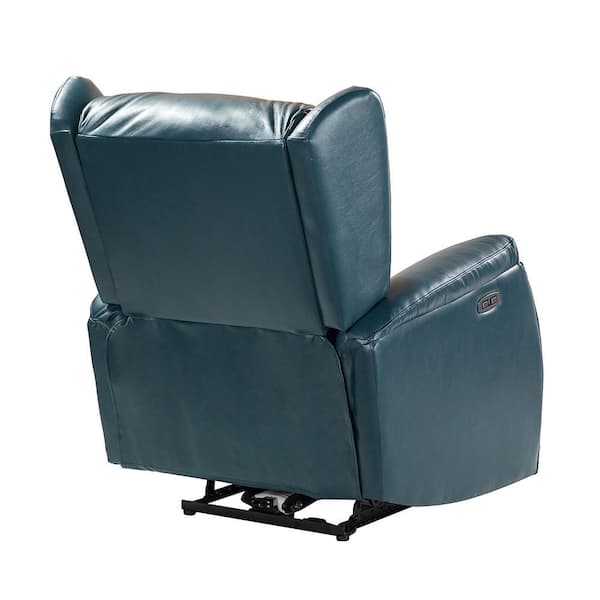 ARTFUL LIVING DESIGN Adela Turquoise Genuine Leather Power