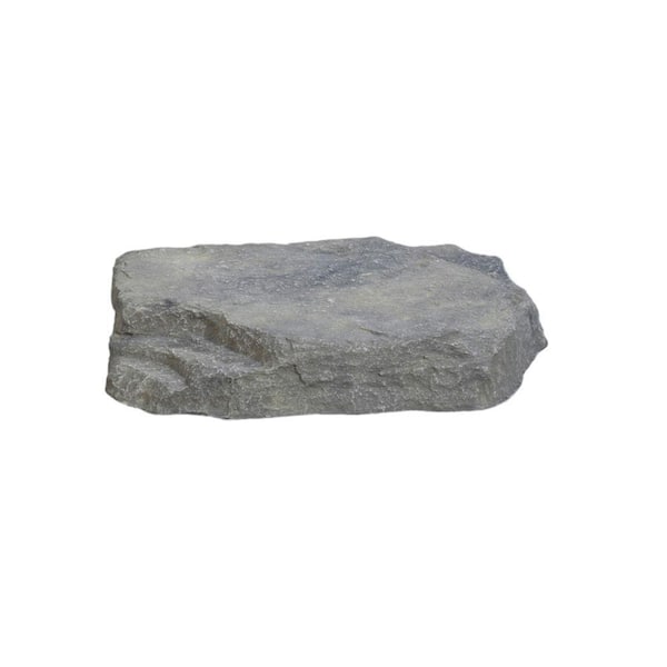 Outdoor Essentials 21 in. x 18 in. x 3.5 in. Gray Small Skimmer Landscape Rock