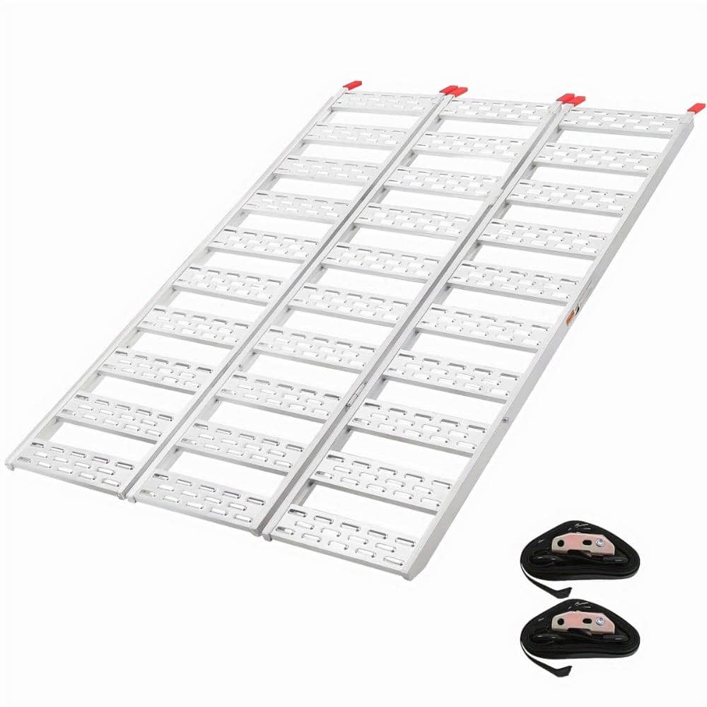 76x50 inches Heavy-Duty 1500lbs Capacity Tri-Fold Aluminum Loading Ramp for Pickup Trucks price history on PriceWatchPro