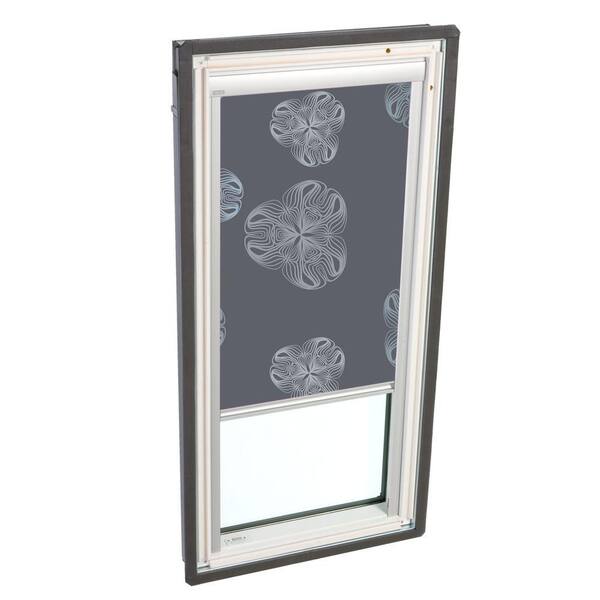 VELUX Nature Metallic Gray Solar Powered Blackout Skylight Blinds for FS D06 Models-DISCONTINUED