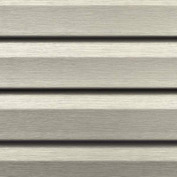 "Progressions Double 4-1/2"" Dutch Lap 0.042"" Vinyl Siding 12'1"" - Woodgrain Almond PGD45 53"