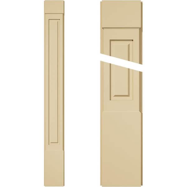 Ekena Millwork 2 in. D x 9 in. W x 82 in. L Primed Polyurethane Pilaster 1- Pack