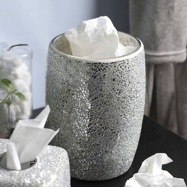 Luxury Silver Tissue Box from Italy - York