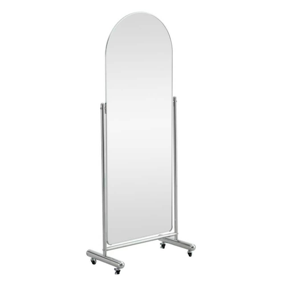 Clear 27.5 in. W x 69.2 in. H Rectangle Glass Full Length Mirror HD Explosi