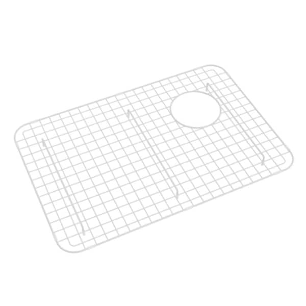 Wire Sink Grid for RC4019 and RC4018 Kitchen Sinks Large Left-Hand Bowl in Biscuit