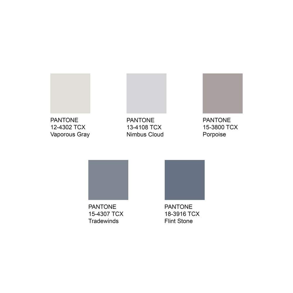Amelia Grey and Blue Synthetic Runner Rug - 2'2" x 14'